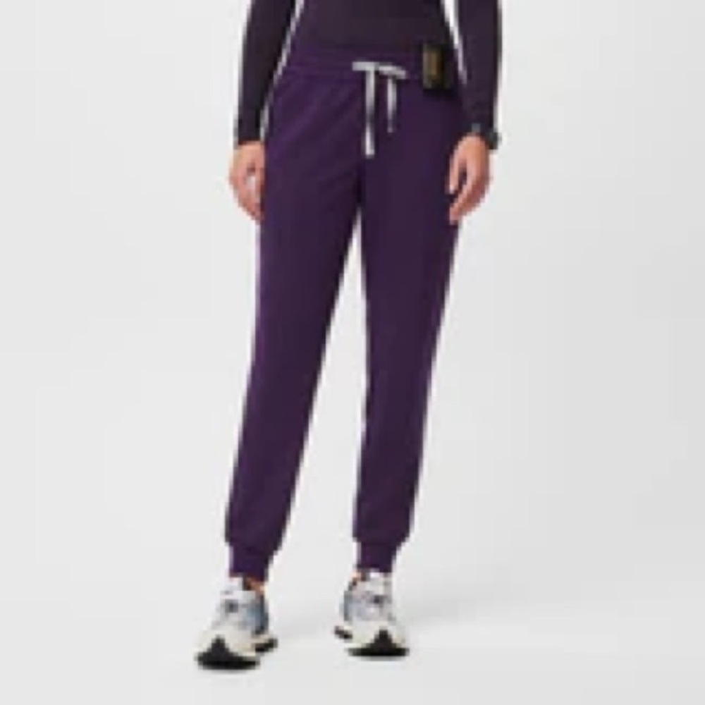 Women's Purple Jogger Figs Uman Relaxed